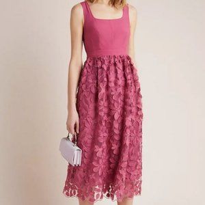 Anthropologie Maeve Virginia Midi Dress